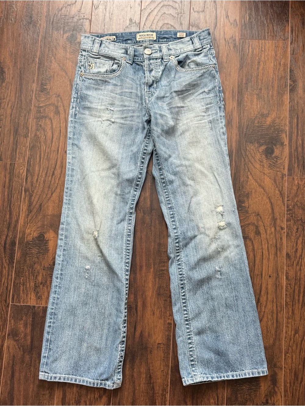 MEK DNM Size 32 Temesna Bootcut Jeans